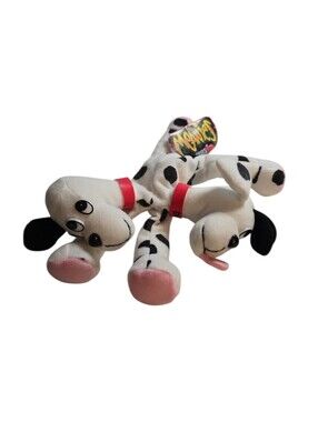 Vintage 1997 Meanies Series 1 Fi-Do The Dalmutation Plush NWT
